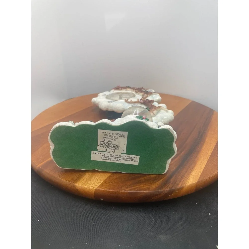 Vintage‎ Santa Mantel Clock
